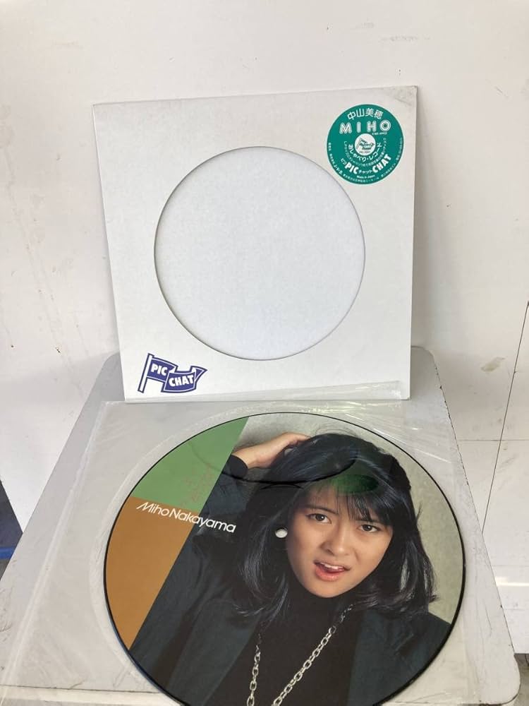 Amazon.co.jp: 中山美穂 PIC CHATPIC-1001 日本製 LPサイズ ピク